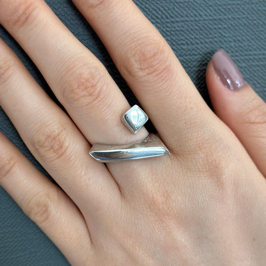 Chunky Sterling Silver Ring