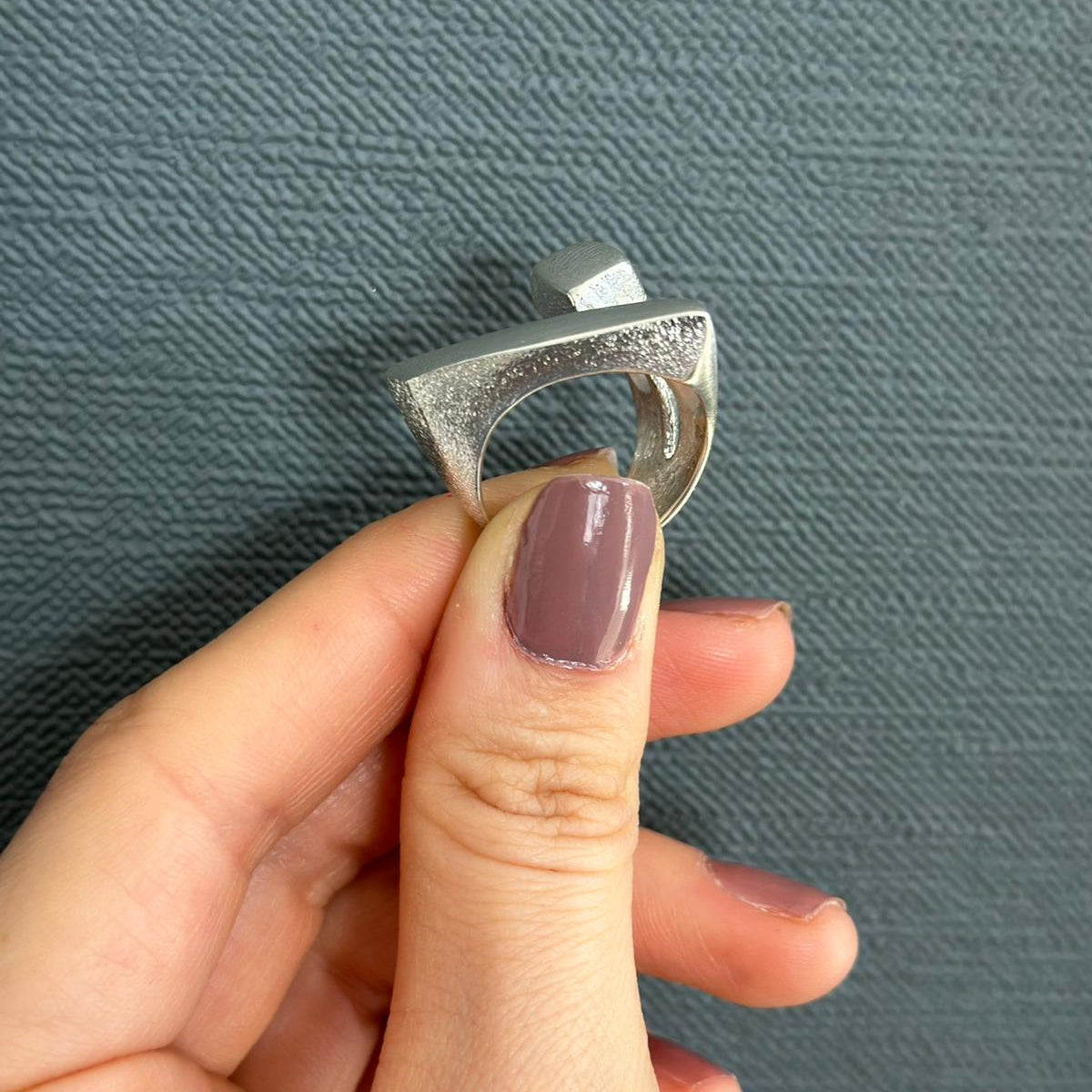 Chunky Sterling Silver Ring