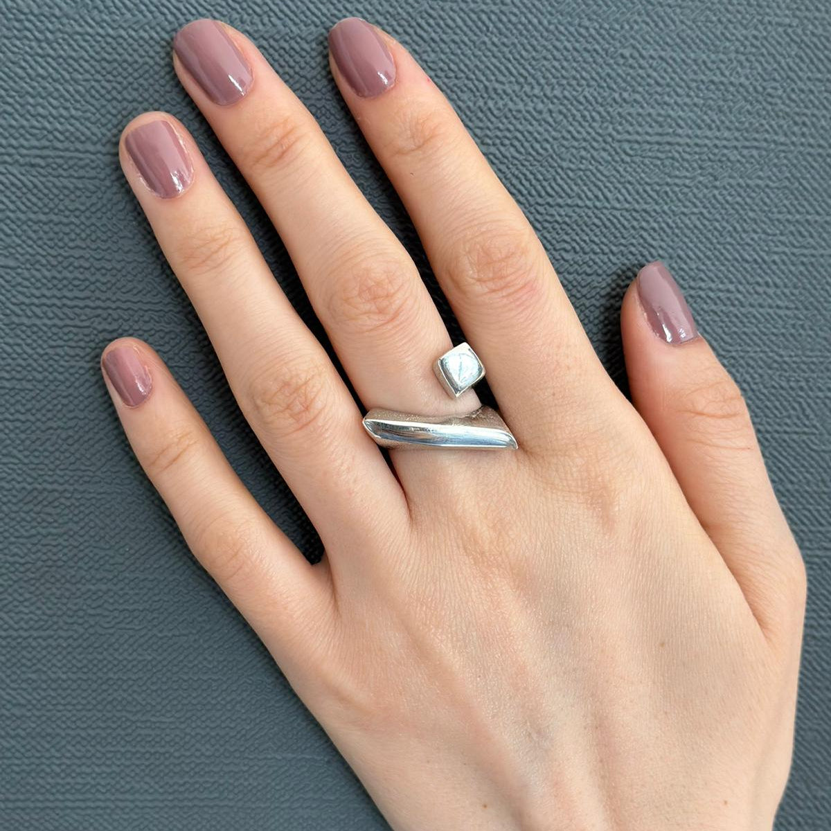 Chunky Sterling Silver Ring