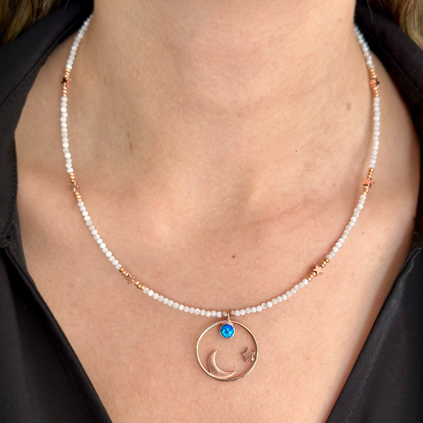 Night Night Earrings and Necklace Set