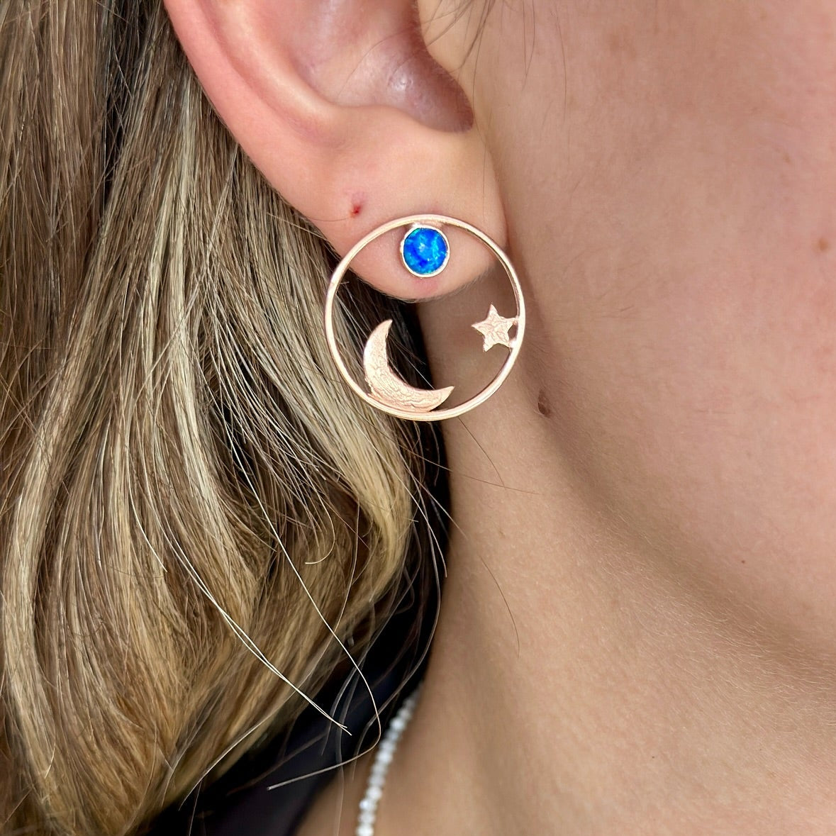 Night Night Earrings and Necklace Set